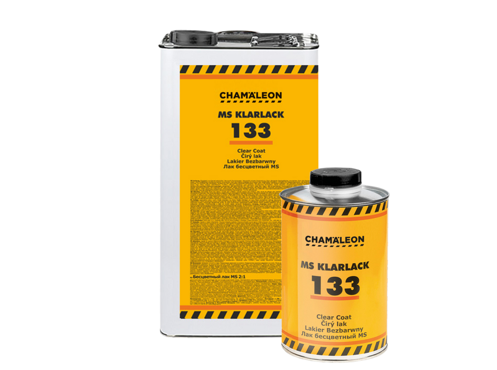 133 MS Clear Coat with 250 Standard Hardener/ 235 Fast Hardener - 7.5L Kit