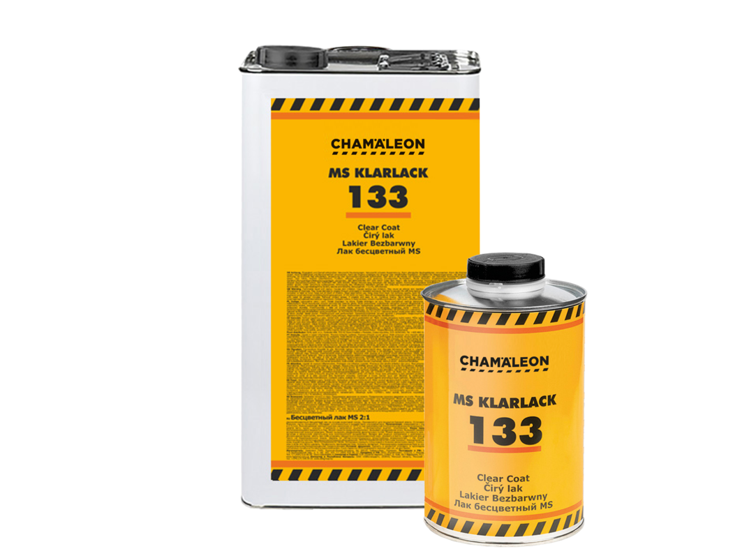 133 MS Clear Coat with 250 Standard Hardener/ 235 Fast Hardener - 7.5L Kit